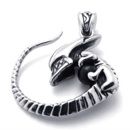 Sort Diamant Titanium Vedhæng
