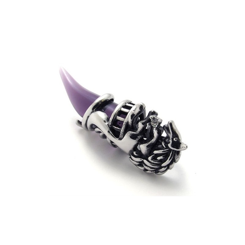 Lilla Horn Titanium Vedhæng