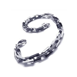 Herre-Drengearmbånd Med Charme I Sølv Og Rent Titanium