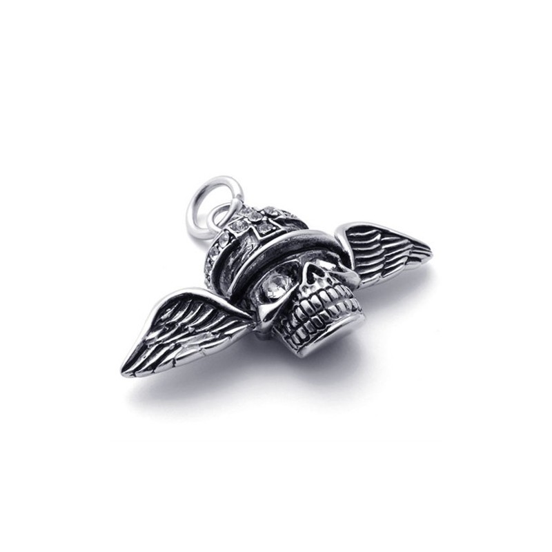 Vinger Kranie Diamant Titanium Vedhæng