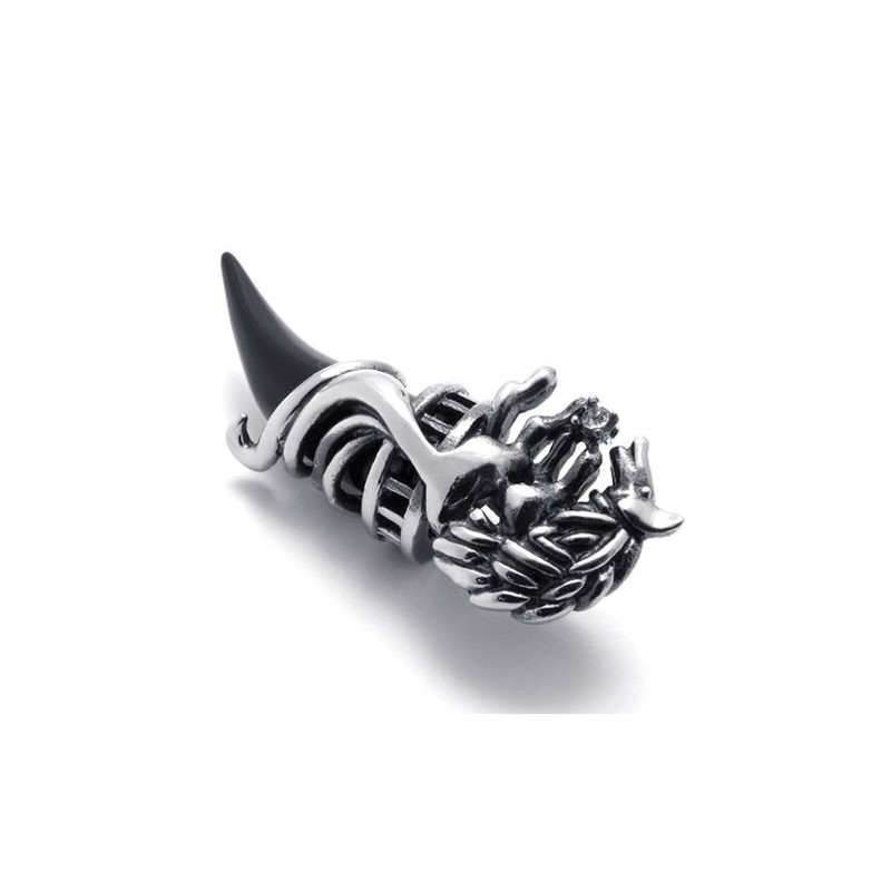 Sort Horn Titanium Vedhæng Sort Horn Titanium Vedhæng