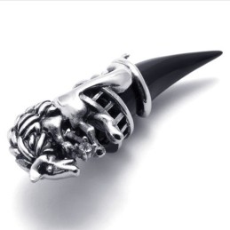 Sort Horn Titanium Vedhæng