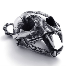 Dinosaurkranie Titanium Vedhæng