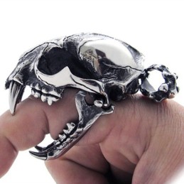 Dinosaurkranie Titanium Vedhæng