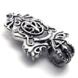 Rød Diamant Titanium Vedhæng