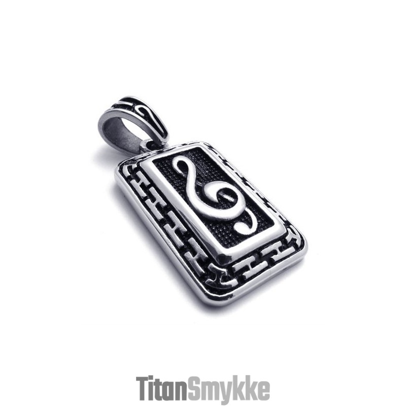Hundetegn Titanium Vedhæng
