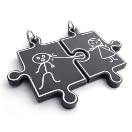 Black Lovers Titanium Vedhæng