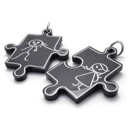 Black Lovers Titanium Vedhæng