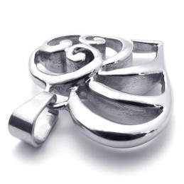 Hjerte Titanium Vedhæng