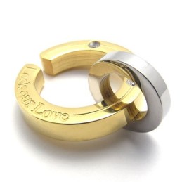 Gold Lovers Titanium Vedhæng Til Kvinder