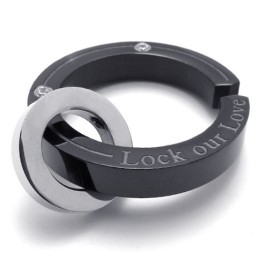 Black Lovers Titanium Vedhæng Til Mænd