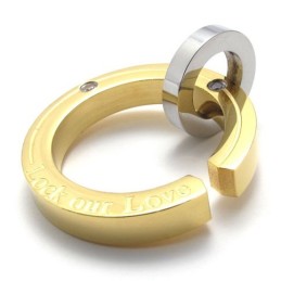 Gold Lovers Herre Titanium Vedhæng