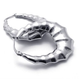 Horn Titanium Øreringe