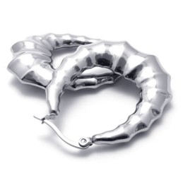 Horn Titanium Øreringe
