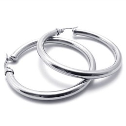 Ring Titanium Øreringe