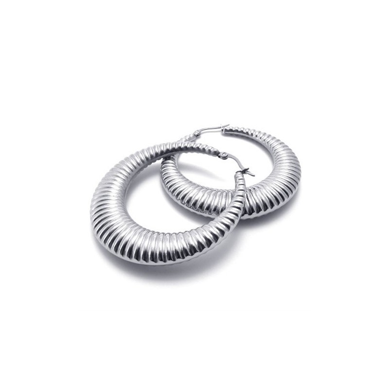 Ring Titanium Øreringe