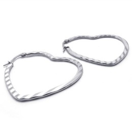 Hjerte Titanium Øreringe