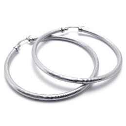 Ring Titanium Øreringe