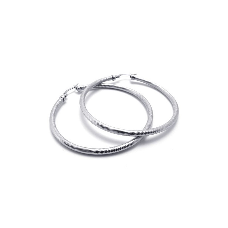 Ring Titanium Øreringe