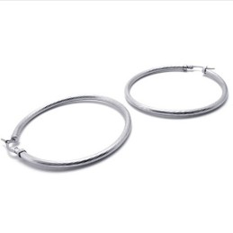 Ring Titanium Øreringe