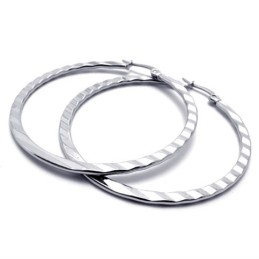 Ring Titanium Øreringe