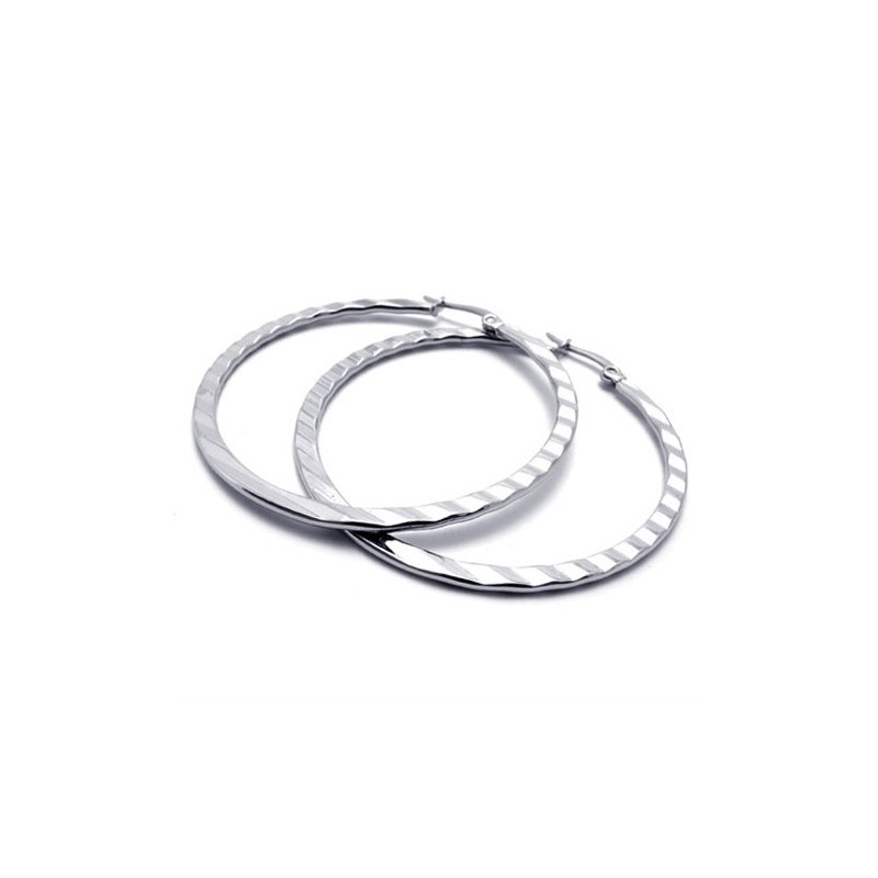 Ring Titanium Øreringe