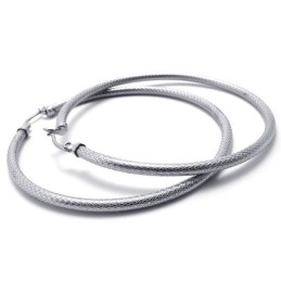 Ring Titanium Øreringe