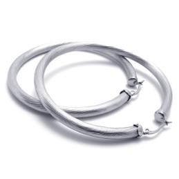 Ring Titanium Øreringe