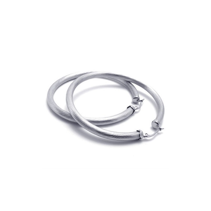 Ring Titanium Øreringe
