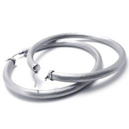 Ring Titanium Øreringe