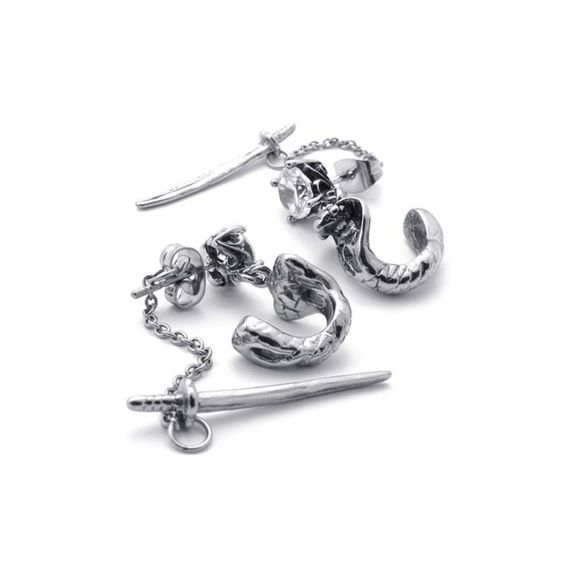 Sværd Titanium Øreringe