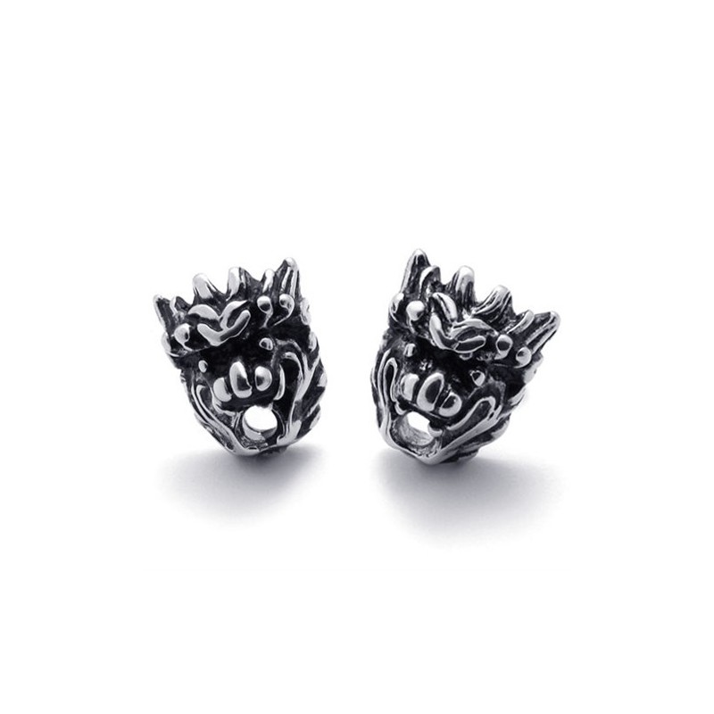 Løvehoved Titanium Øreringe Løvehoved Titanium Øreringe