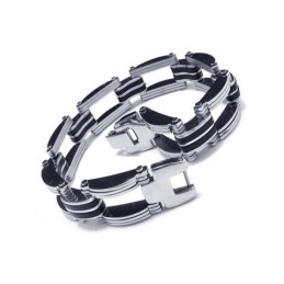 Herre Drenge Sølv Ren Titanium Armbånd Charm Armring