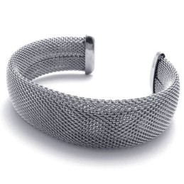 Cables Big Titanium Armbånd