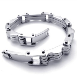 9,1 Tommer Elskere Titanium Armbånd