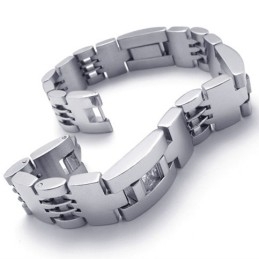 8,5 Tommer Diamant Titanium Armbånd