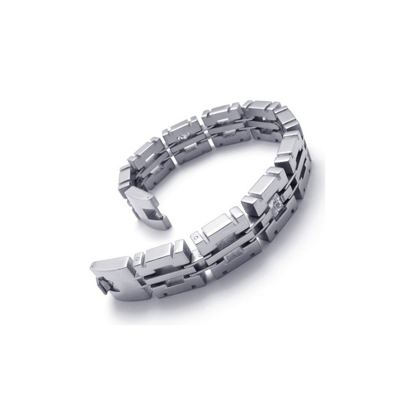 8,1 Tommer Diamant Titanium Armbånd