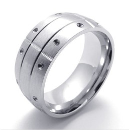Poleret Titaniumring