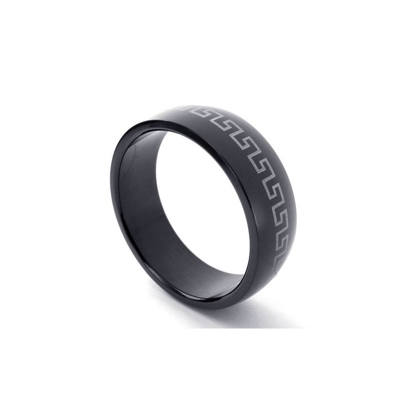 Sort Titaniumring Sort Titaniumring