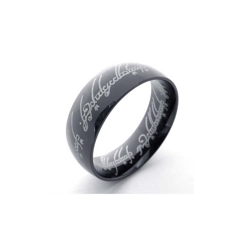 Sort Lord Titanium Ring