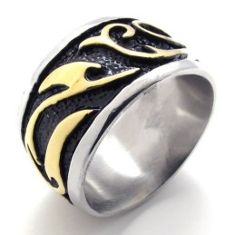 Guld Vintage Titanium Ring