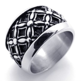 Sort Vintage Titaniumring