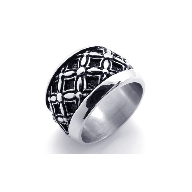 Sort Vintage Titaniumring