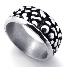 Sort Vintage Titaniumring