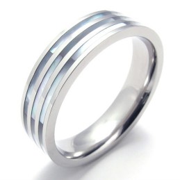 Tre Ringe Poleret Titaniumring