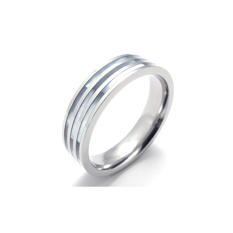 Tre Ringe Poleret Titaniumring Tre Ringe Poleret Titaniumring