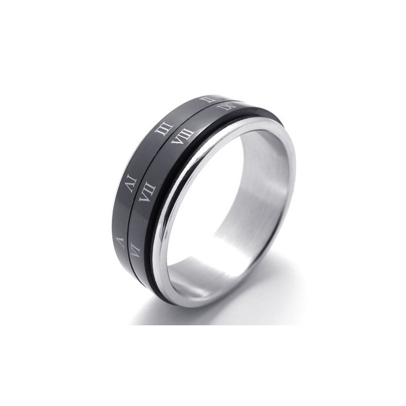 Sort Titaniumring Sort Titaniumring