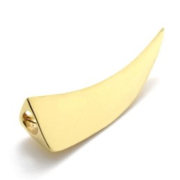 Guld Titanium Ulvetandvedhæng