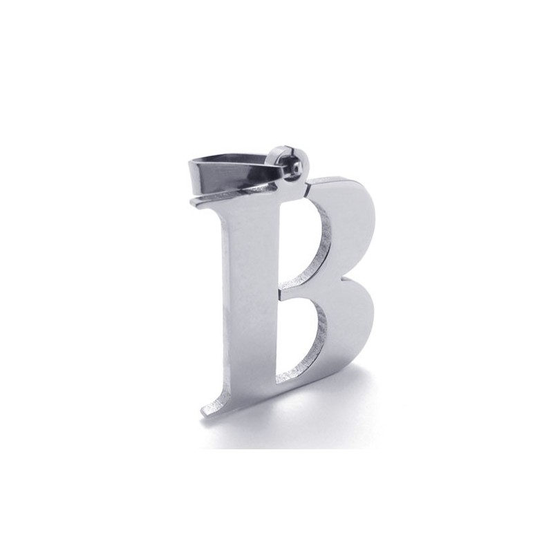 Titanium Bogstav "B" Vedhæng Titanium Bogstav "B" Vedhæng