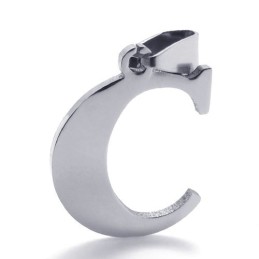 Titanium Bogstav "C" Vedhæng